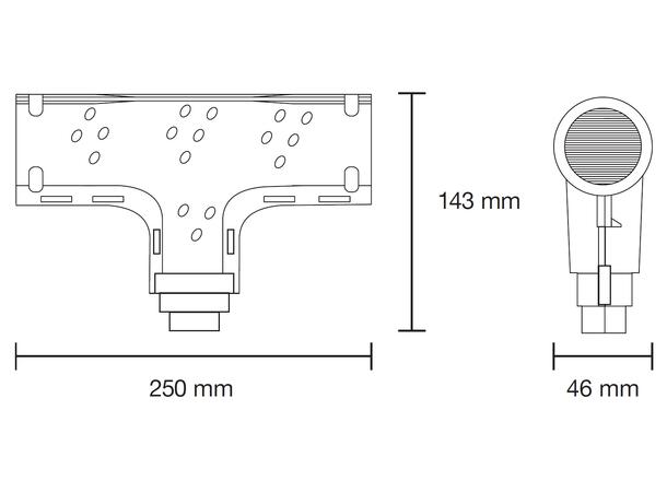 Shark 435/S gel-boks T-skjøt 0,6/1 KV Kabelskjøt gel-boks